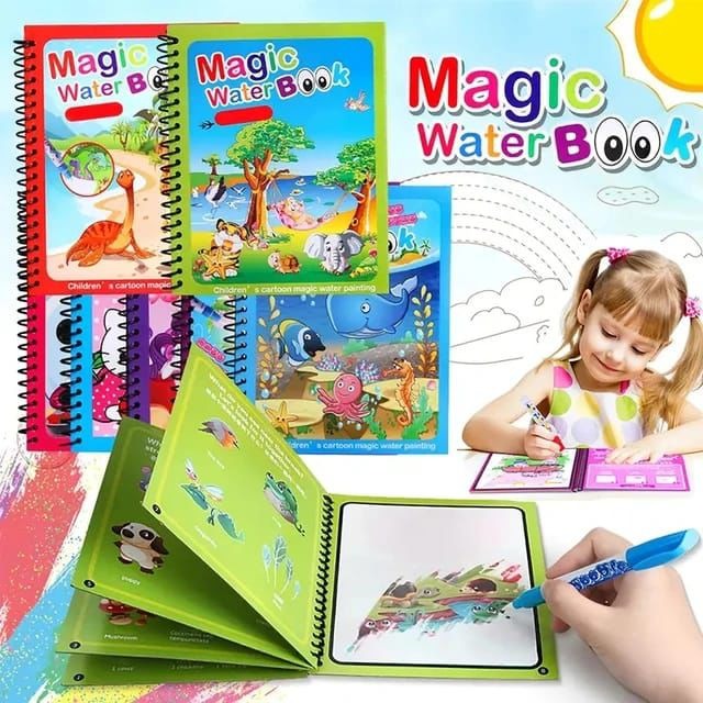 Magic Water Book Painting Drawing Coloring Book