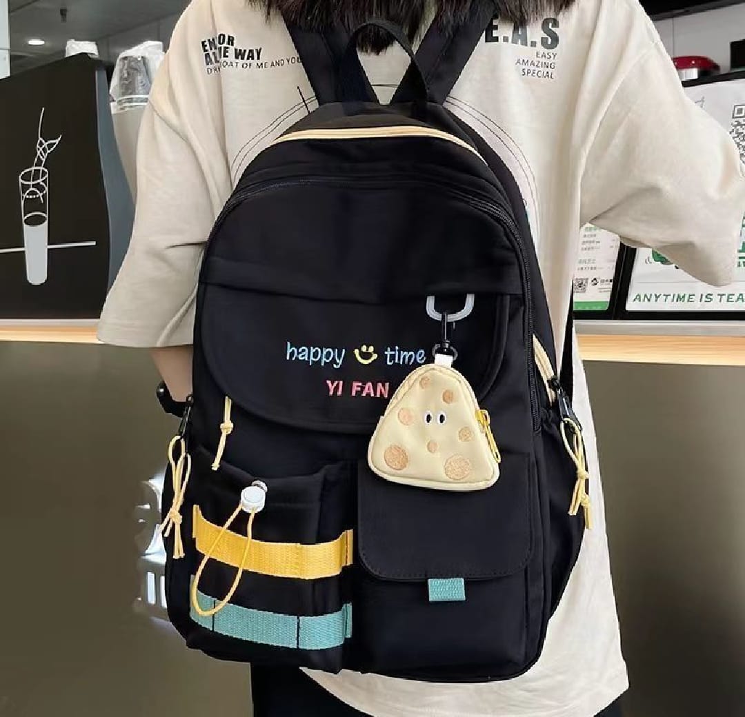 Stylish Black Backpack