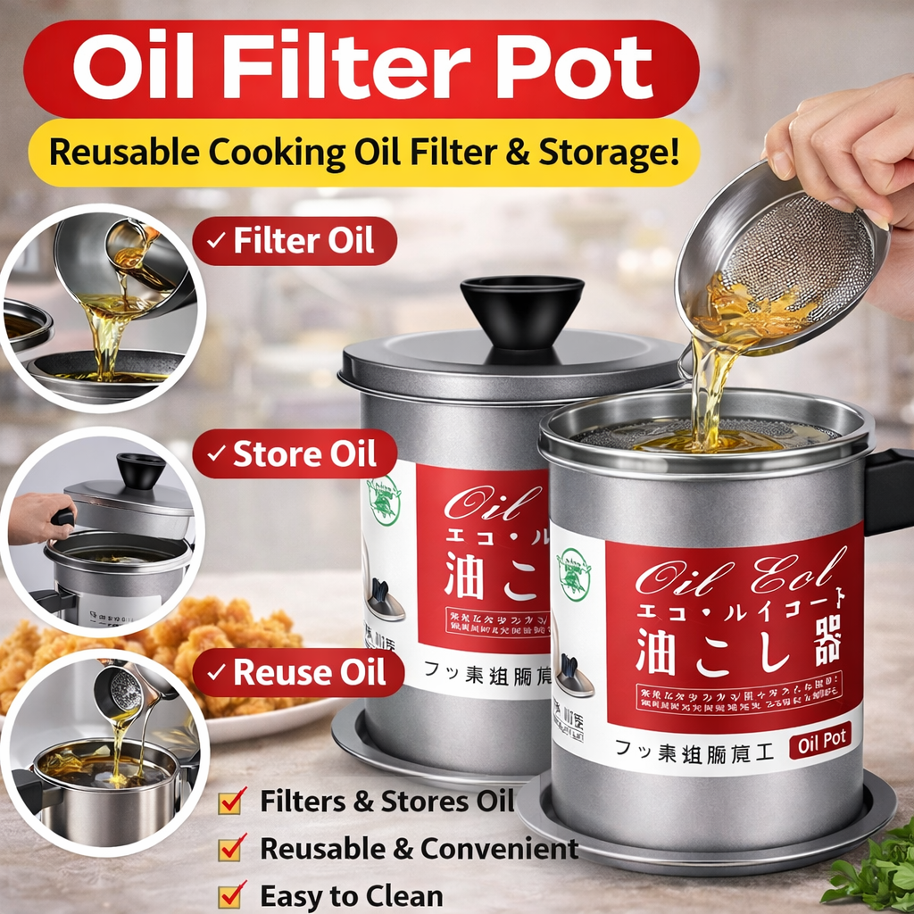 Oil Filter Pot 1.4L