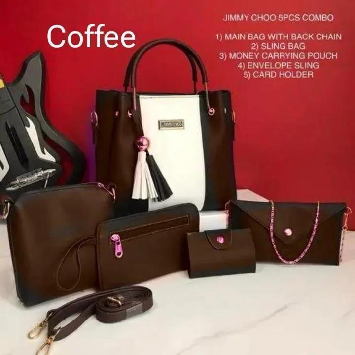 5-Piece Jimmy Choo Bag Combo