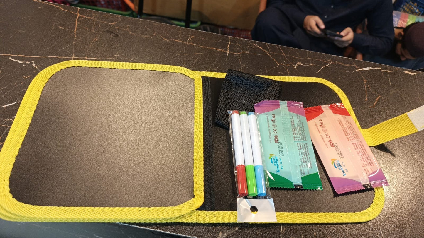 Erasable & Reusable Doodle Magic Blackboard Book