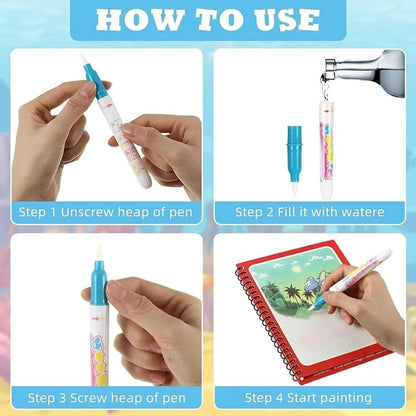 Magic Water Book Painting Drawing Coloring Book