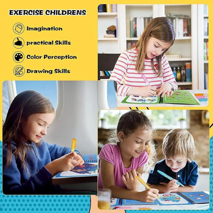 Magic Water Book Painting Drawing Coloring Book