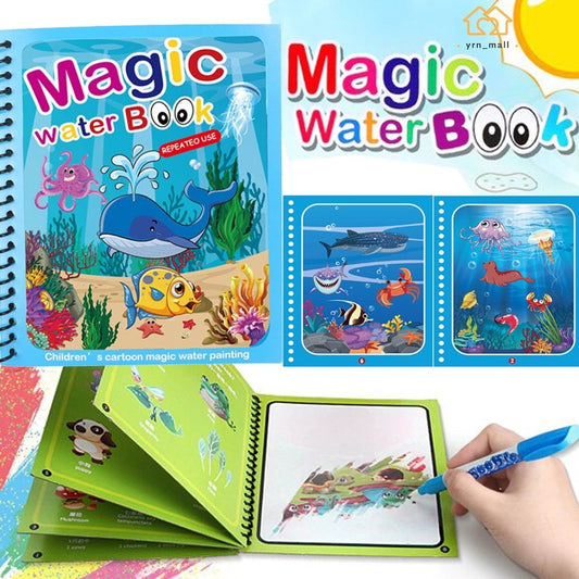 Magic Water Book Painting Drawing Coloring Book