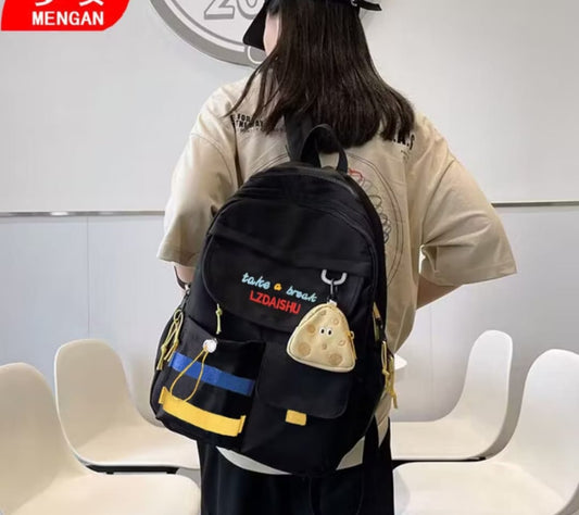Stylish Black Backpack