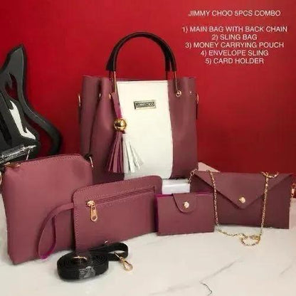 5-Piece Jimmy Choo Bag Combo